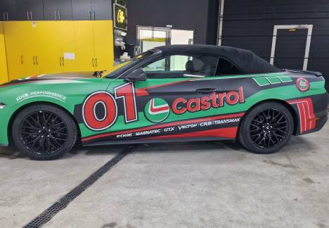 grafică personalizată ford mustang