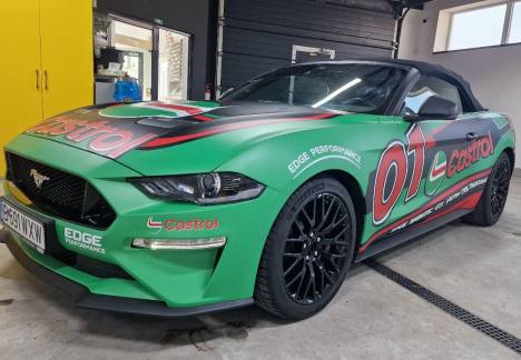 inscriptionare ford mustang de raliu