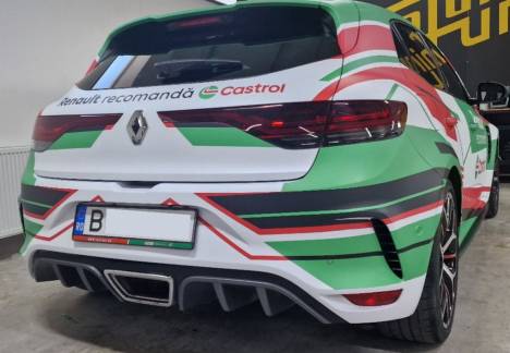 Inscripționare auto competiții Renault Megane
