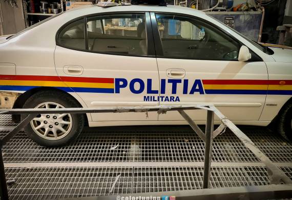 inscriptionare masina politia militara 