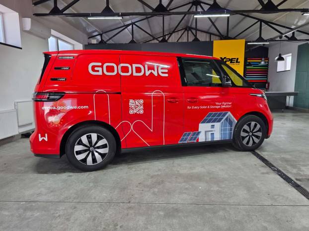 Colantare completă VW ID. Buzz pentru GoodWe | Color Tuning